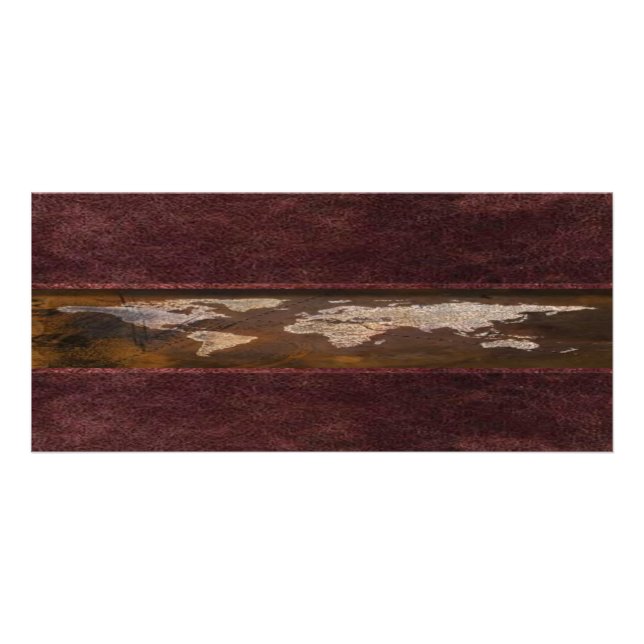 Publicitaire Carte rack World Map (Devant)