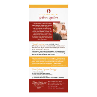 Publicitaire Carte rack WPG fin été