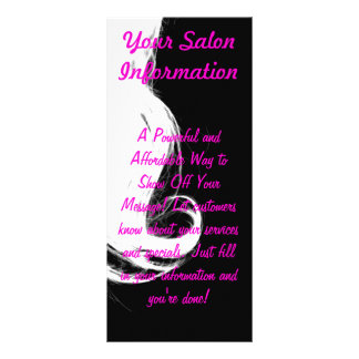 Publicitaire modèle de carte de support de salon