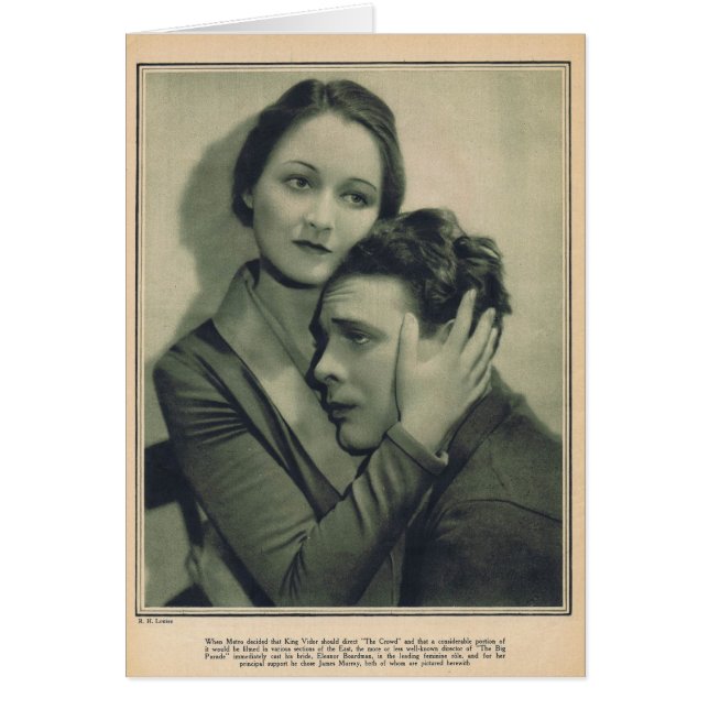 Publicité 1927 de film d'Eleanor Boardman James (Devant)