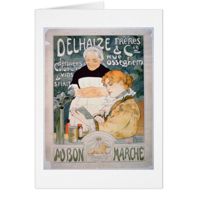 Publicité pour Delhaize, frères et Cie. au Th (Devant)