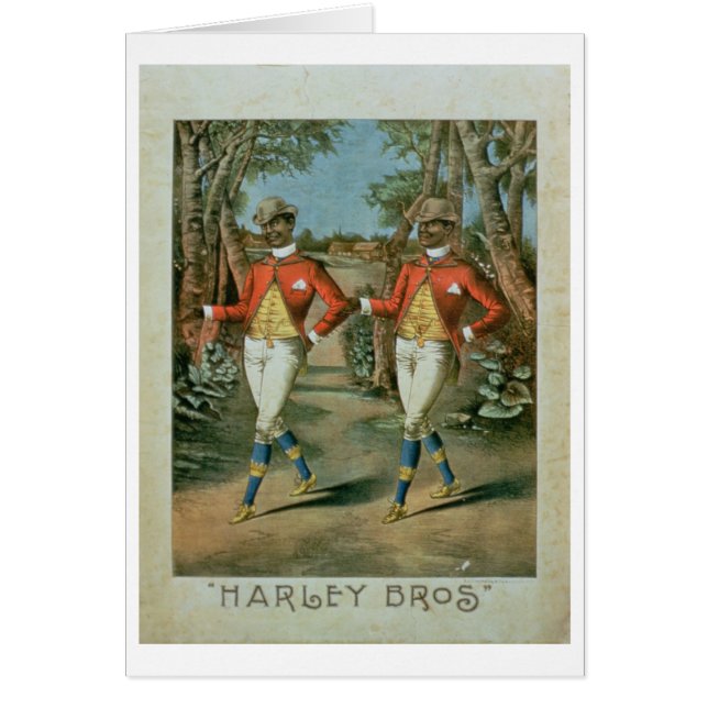 Publicité pour les "frères de Harley" (Li de (Devant)