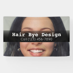 Publicité Salon des cheveux Bannière d'entreprise