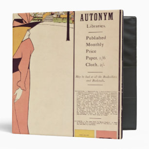 Publicity poster for 'The Yellow Book' Binder