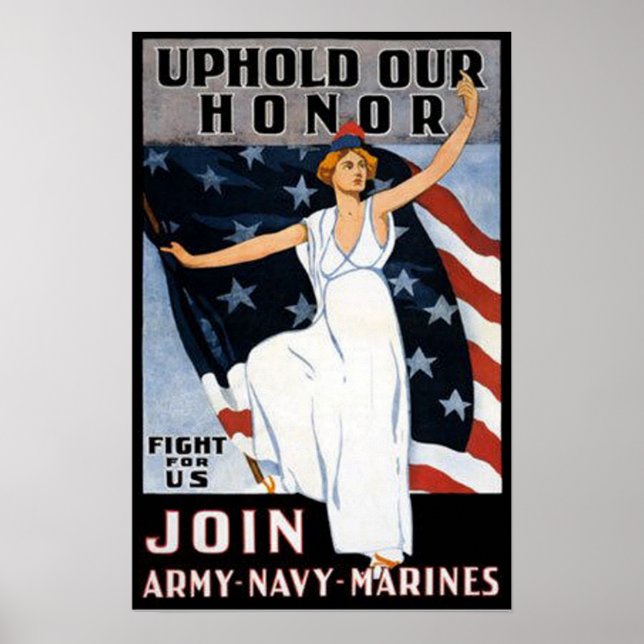 Publier notre affiche de recrutement Vintage (Devant)
