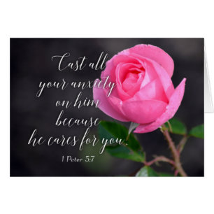 Publiez toute votre angoisse Bible chrétienne Vers