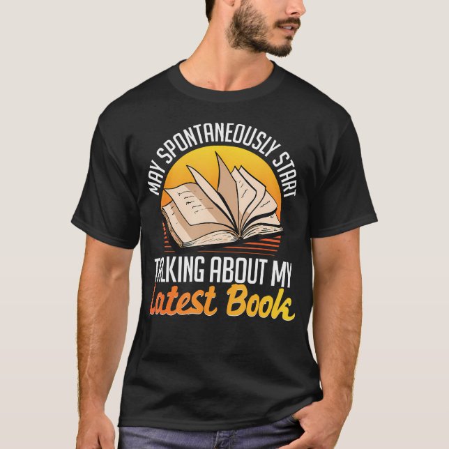 Published Author Novel Writing Storyteller T-Shirt (Front)
