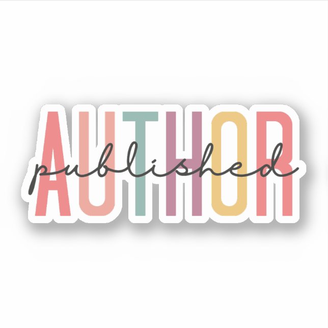 Published Author, Published Writer, New Author (Front)