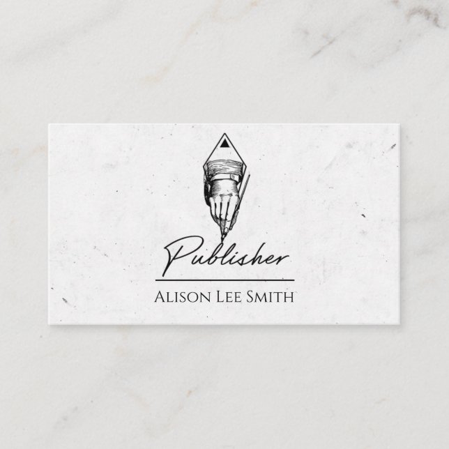 Publisher Business Card (Front)