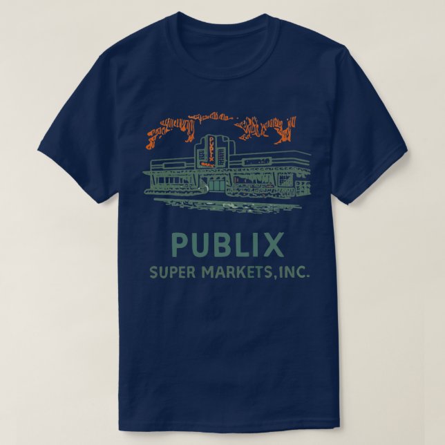 Publix Vintage Store Logo T-Shirt (Design Front)