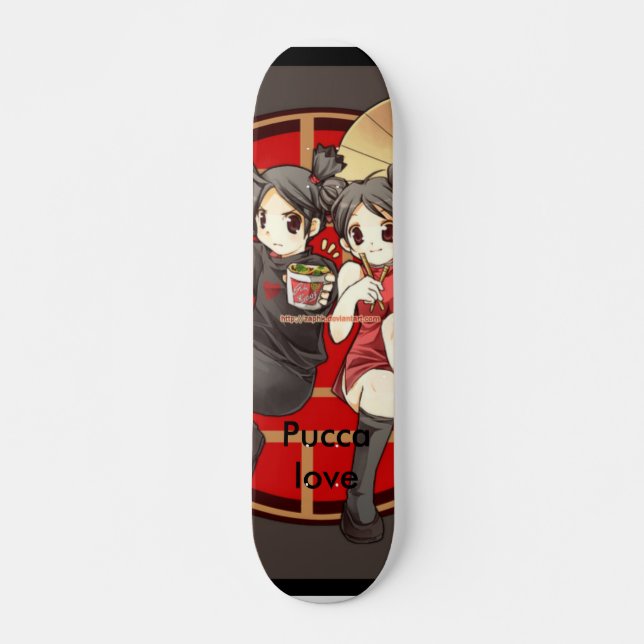 Pucca love skateboard (Front)