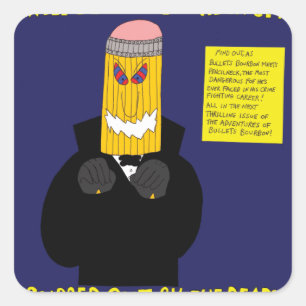 Puces Bourbon Pencilneck stickers