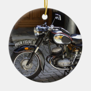 Puch 125 SV Ceramic Ornament