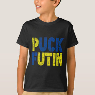 Puck Futin For This War - War On Ukraine - Support T-Shirt