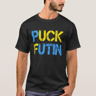 Puck Futin Stand With Ukraine Tee Puck Futin Stand
