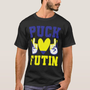 Puck Futin Support Ukraine Peace I Stand With Ukra T-Shirt