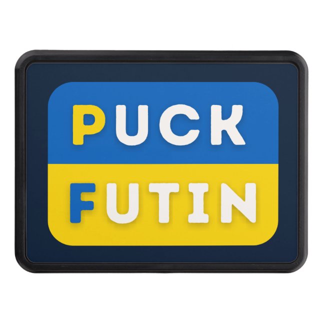 Puck Futin Trailer Hitch Cover (Front)