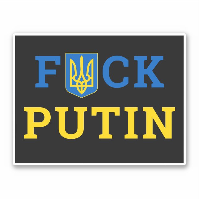 Puck Futin Ukraine Support Ukrainian (Front)