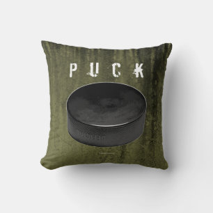 PUCK (Hockey) Throw Pillow