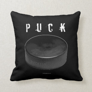 PUCK (Hockey) Throw Pillow