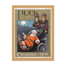 Puck Magazine Cover Christmas 1904