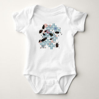 Puck’s Bug Swarm Baby Bodysuit