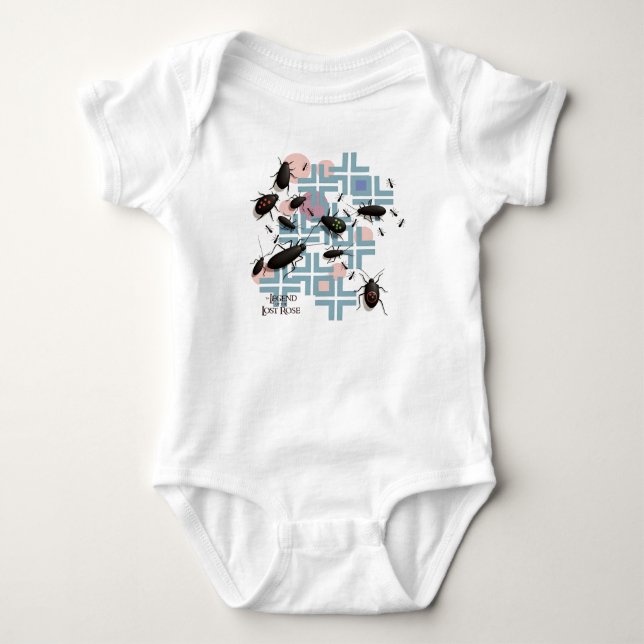 Puck’s Bug Swarm Baby Bodysuit (Front)
