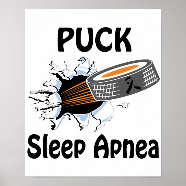 Puck The Causes Sleep-Apnea Poster (Front)