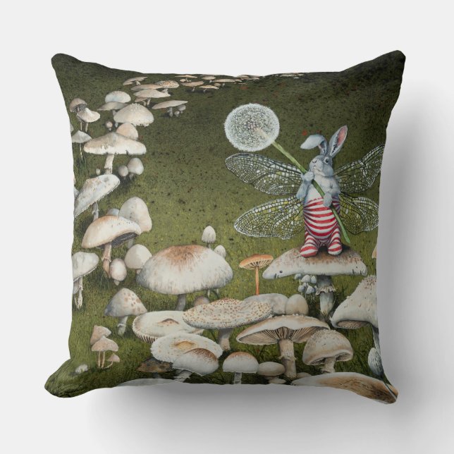 Puck Throw Pillow (Front)