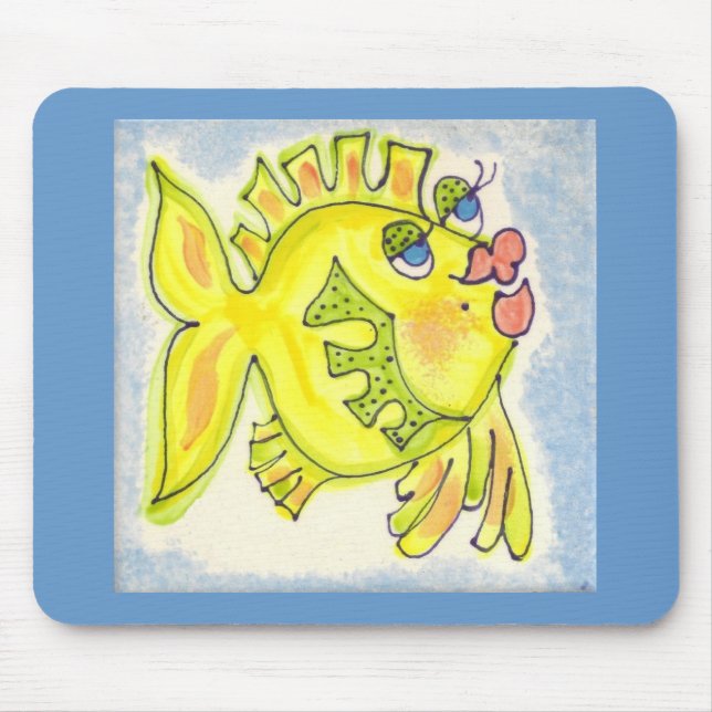 Pucker Up Baby Mousepad (Front)