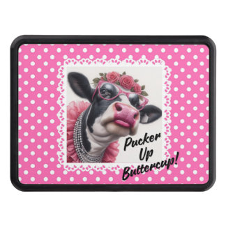 Pucker Up Buttercup! Trailer Hitch Cover