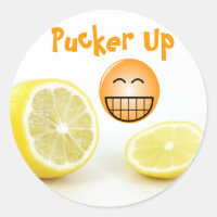 Pucker Up stickers