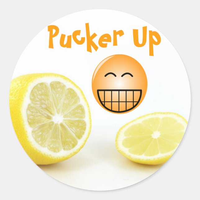 Pucker Up stickers (Front)