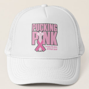 Pucking Pink (Hockey) Trucker Hat
