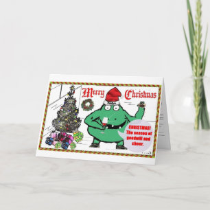 "Puddigan" Christmas Card