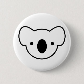 Pudding the Koala 2 Inch Round Button