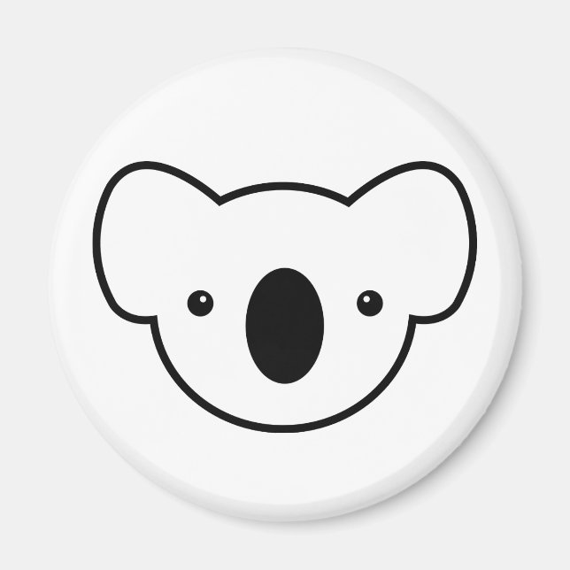 Pudding the Koala Magnet (Front)