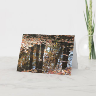 Puddle Reflections Card