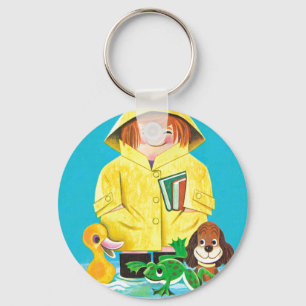 Puddles of Fun Keychain