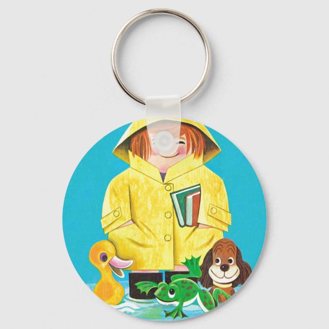 Puddles of Fun Keychain (Front)