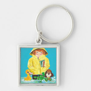 Puddles of Fun Keychain