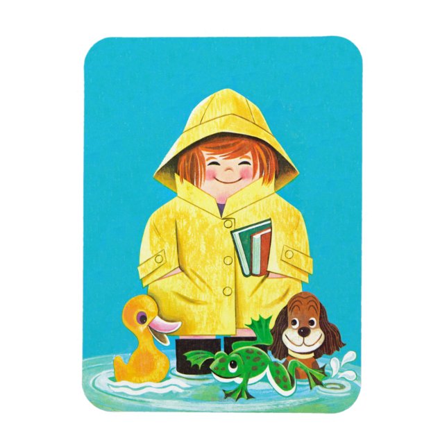 Puddles of Fun Magnet (Vertical)