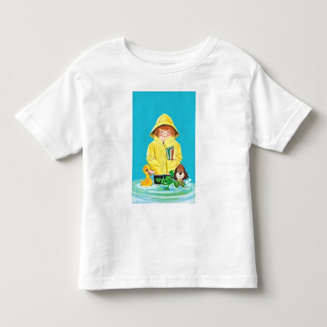 Puddles of Fun Toddler T-shirt (Front)