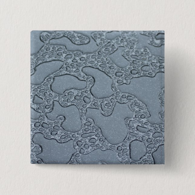 Puddles of Rain 2 Inch Square Button (Front)