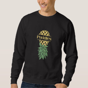 Puddles Upside Down Pineapple Swingers Sweatshirt