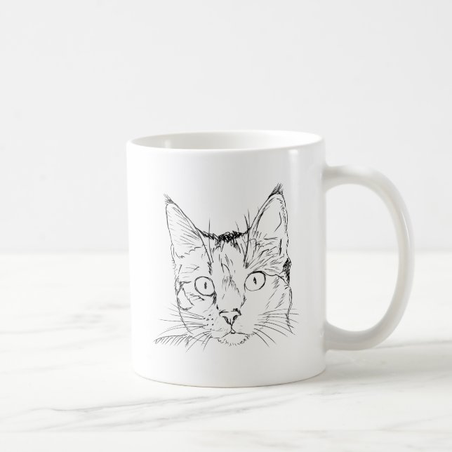 Puddy Cat Coffee Mug (Right)