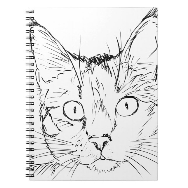 Puddy Cat Notebook (Front)