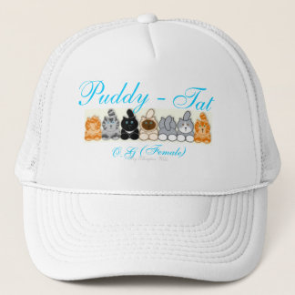 Puddy -, Tat, Hat, O.G  (Female), By Ellingto... Trucker Hat