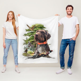 Pudelpointers Fleece Blanket