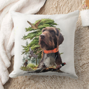 Pudelpointers Throw Pillow